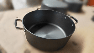 Lighter & Smoother cast iron pot